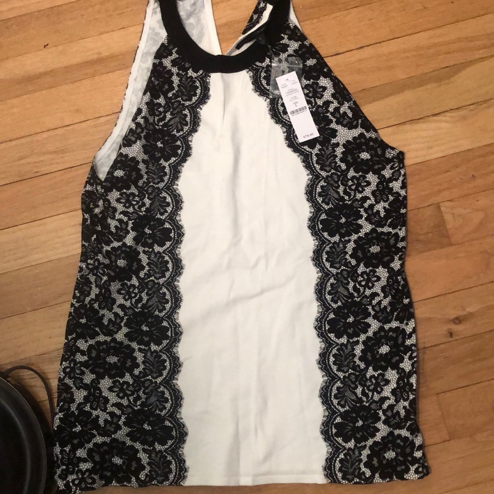 White House Black Market Sleeveless Top (Size L)